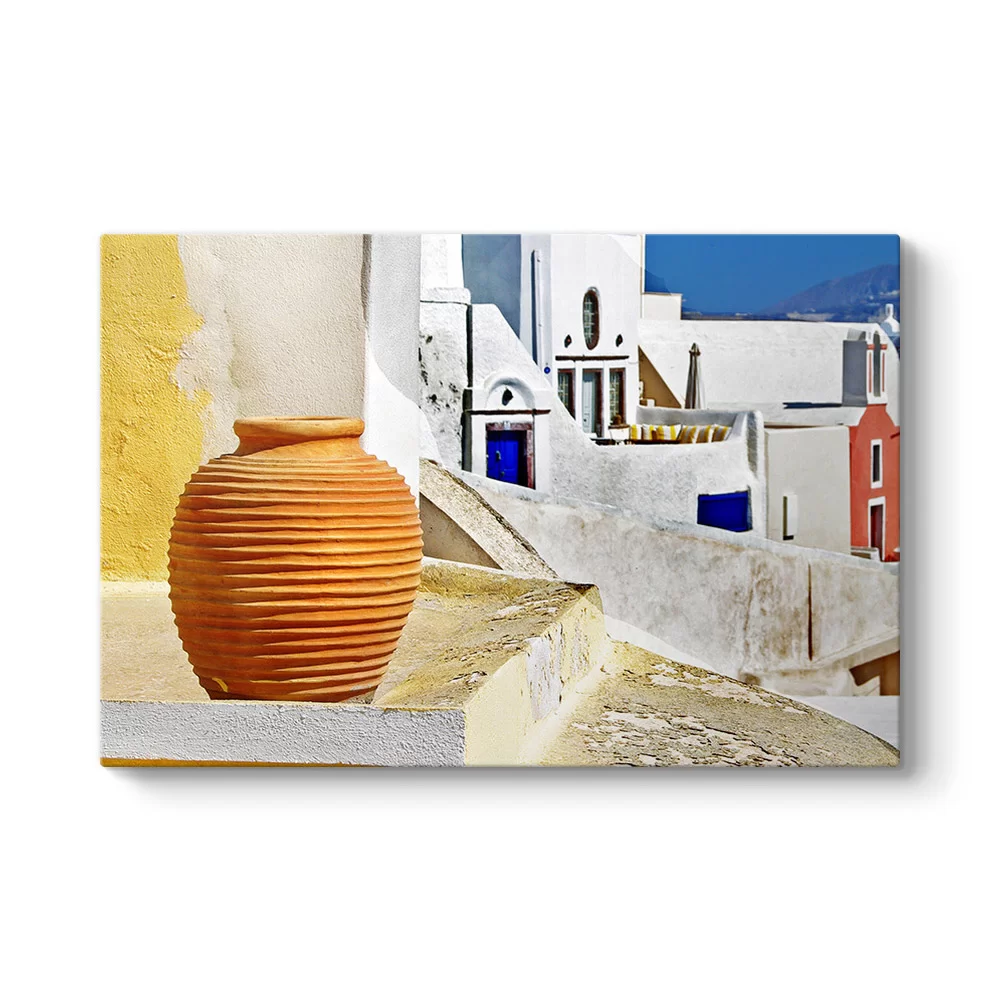 Santorini Küp Tablosu - Model 1